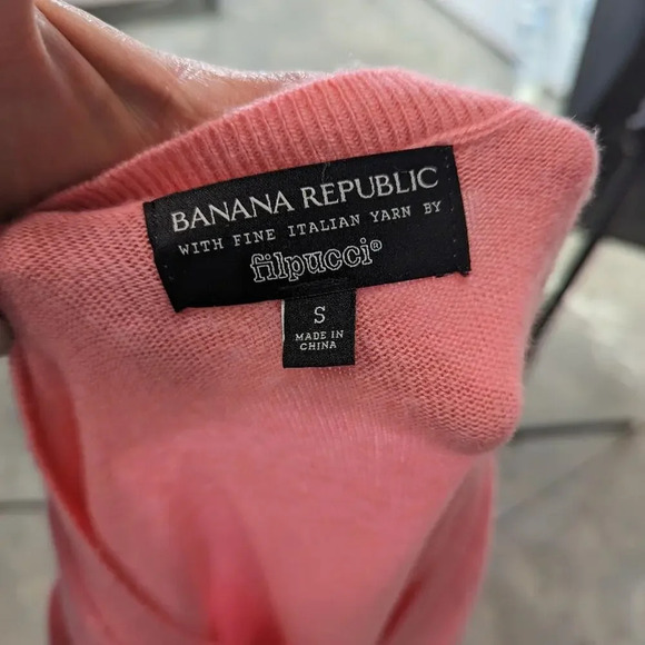 Filpuccu Banana Republic V Neck Sweater - S - Picture 4 of 4